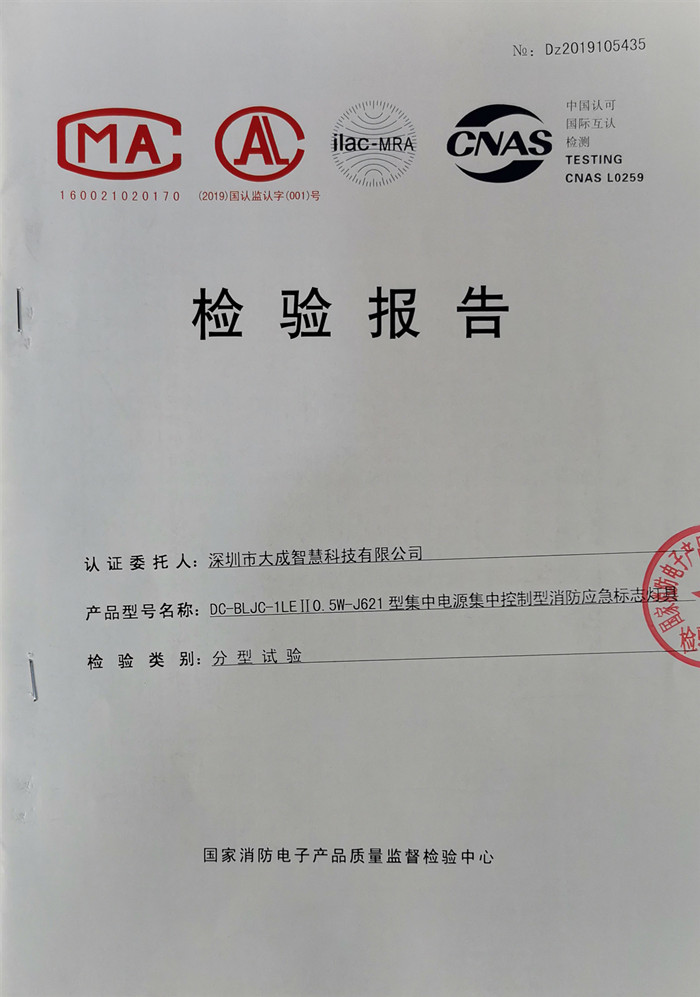 檢驗(yàn)報告