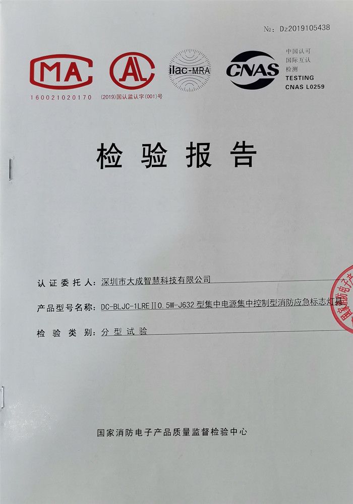 檢驗(yàn)報告