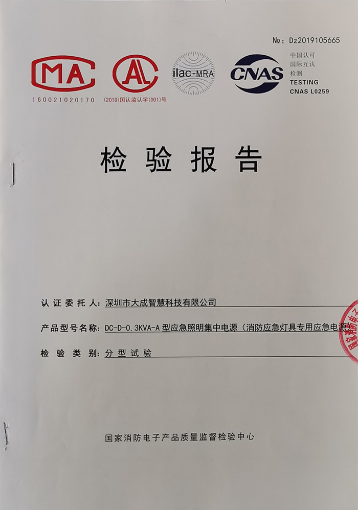 檢驗(yàn)報告