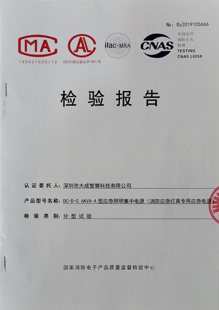 檢驗(yàn)報告